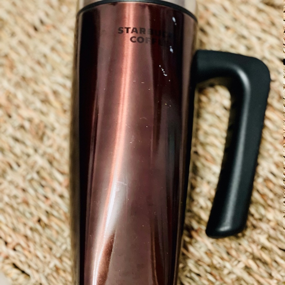 Starbucks travel mug